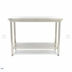  Τραπέζι από ανοξείδωτο χάλυβα 200 x 70cm - Ρυθμιζόμενο ύψος